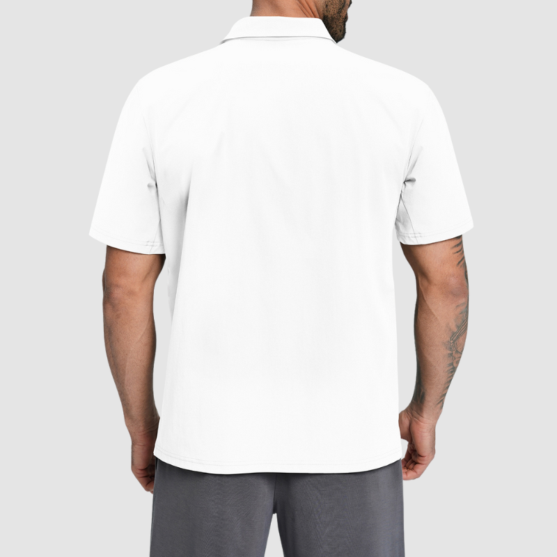Wholesale eco-friendly recycled fabric golf polo shirts