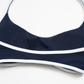 Wholesale Women's Halter Neck Sports Bra – Padded Moisture-Wicking Yoga Gym Fitness Bra