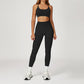 Quick-Drying Sports Bra + Butt-Lifting Leggings 2-Piece Set