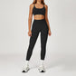 Quick-Drying Sports Bra + Butt-Lifting Leggings 2-Piece Set
