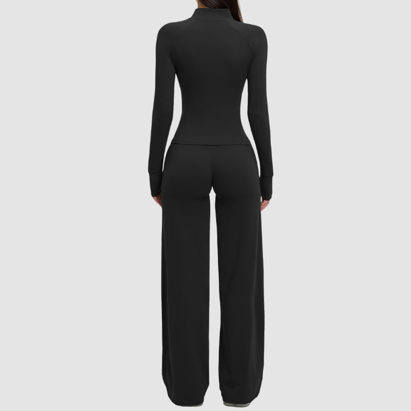 Wholesale Stand collar zipper jacket+vest+high-weighted loose | Wonderxfans bulk activewear