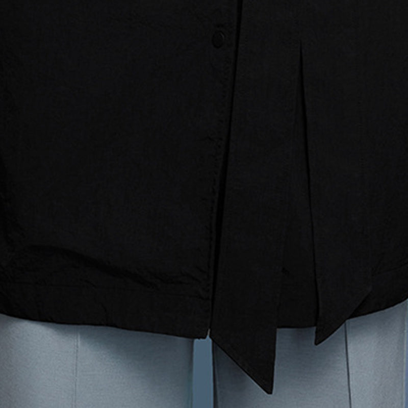 Belted mid-length trench coat for women