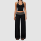 Wholesale Women’s Halter Contrast Yoga Set – Tank & Long Pants
