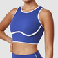 Wholesale color-blocked tank top and sports bras