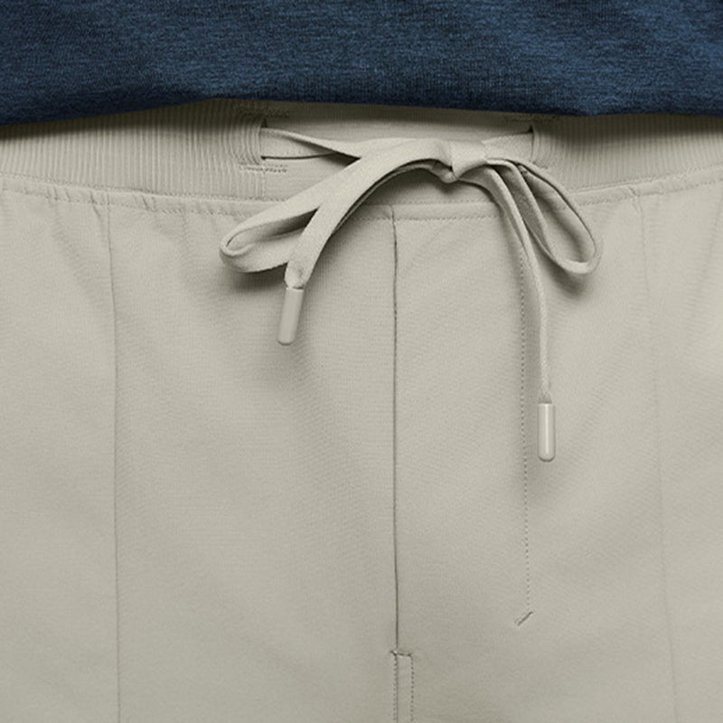 Elastic Waist Straight Leg Casual Pants