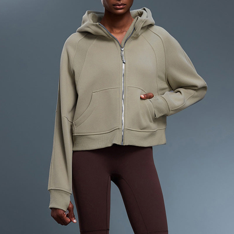 Fleece-Lined Hooded Sweatshirt