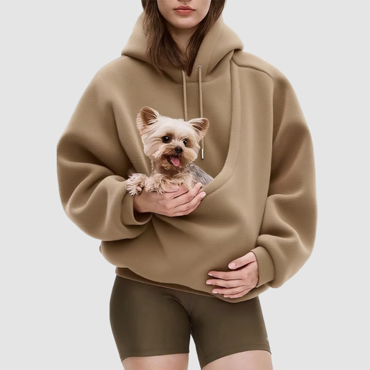 Wholesale loose sweatshirts with pet carrier | Wonderxfans bulk activewear