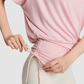 Wholesale Women's V-Neck Batwing Sleeve Yoga T-Shirt