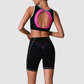 Wholesale Women's Pilates Sports Bra & High-Waist Shorts Set – Butt-Lifting Activewear