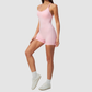 Wholesale Women's Seamless Tank & Biker Shorts Yoga Set