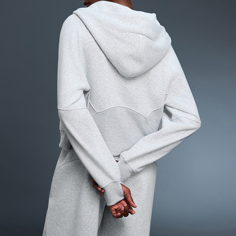 Fleece-Lined Hooded Sweatshirt