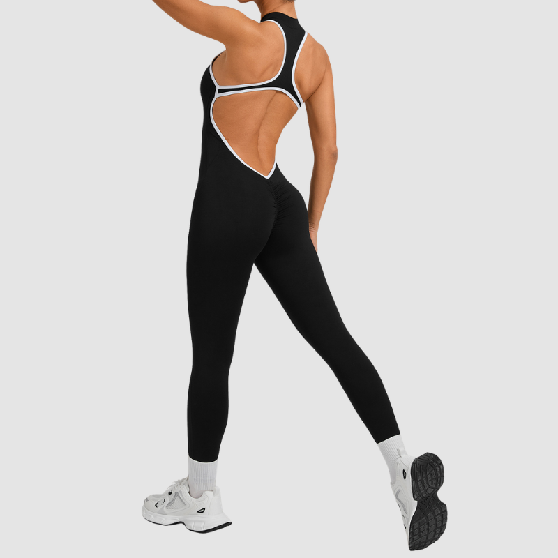 Wholesale color blocking splicing beautiful back | Wonderxfans bulk activewear