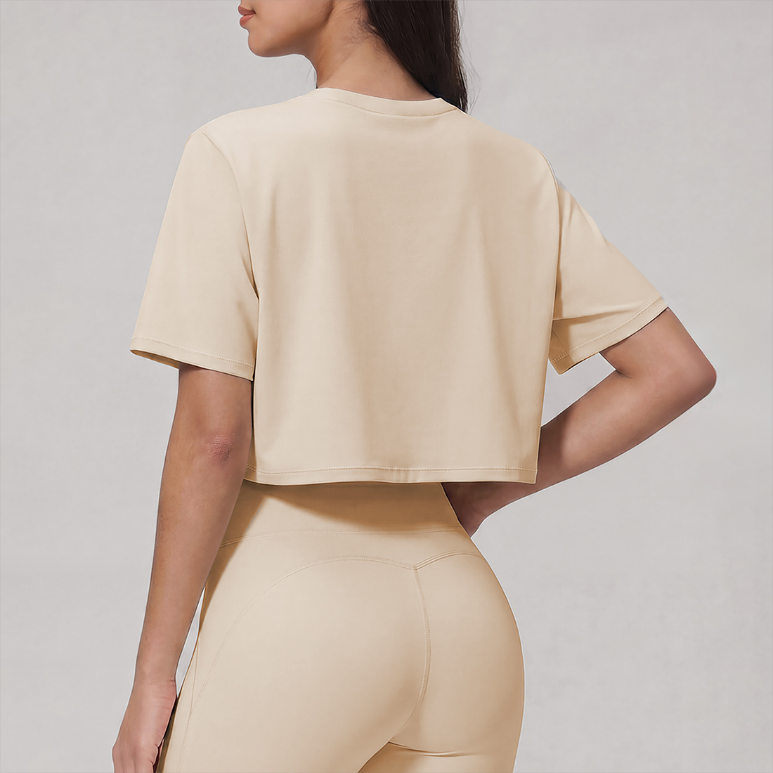 Wholesale Loose Breathable Yoga T-Shirt – Quick-Dry Short Sleeve Top