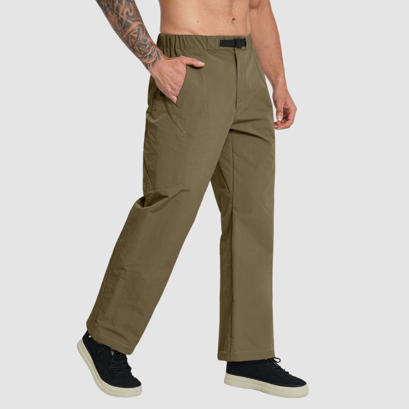 Wholesale Men's Water-Resistant Hardshell Outdoor Pants – Windproof Hiking Trekking Trousers