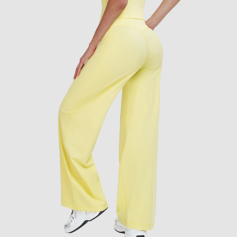 Wholesale slimming wide-leg athletic pants