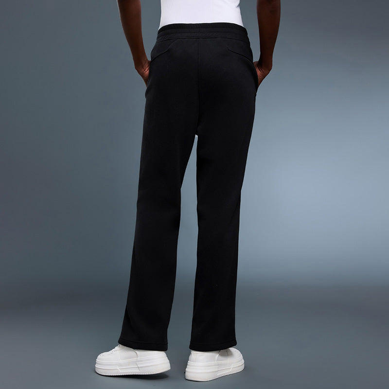 Fleece-Lined Thickened Straight Leg Pants