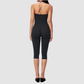 WholesaleWomen's Activewear Brushed Padded Tank & Fitted Capri-Pants Yoga Set