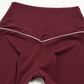Wholesale Women's Brushed Yoga Set: V-Neck Bra & Leggings – Colorblock Tummy Control