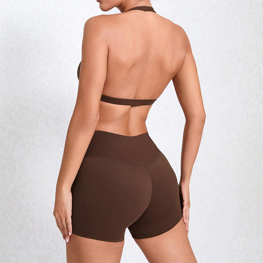 Wholesale Quick-drying bra & shorts running | Wonderxfans bulk activewear