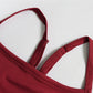 Women's Thin Strap Open Back Sports Bra