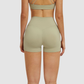 Wholesale high-waisted cross-waistband shorts