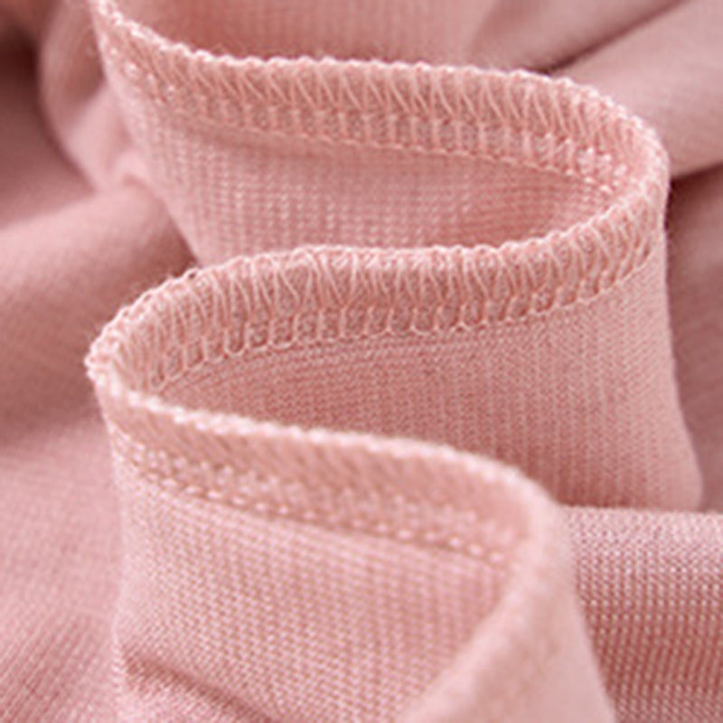 Boat neck slim waist bottoming shirt