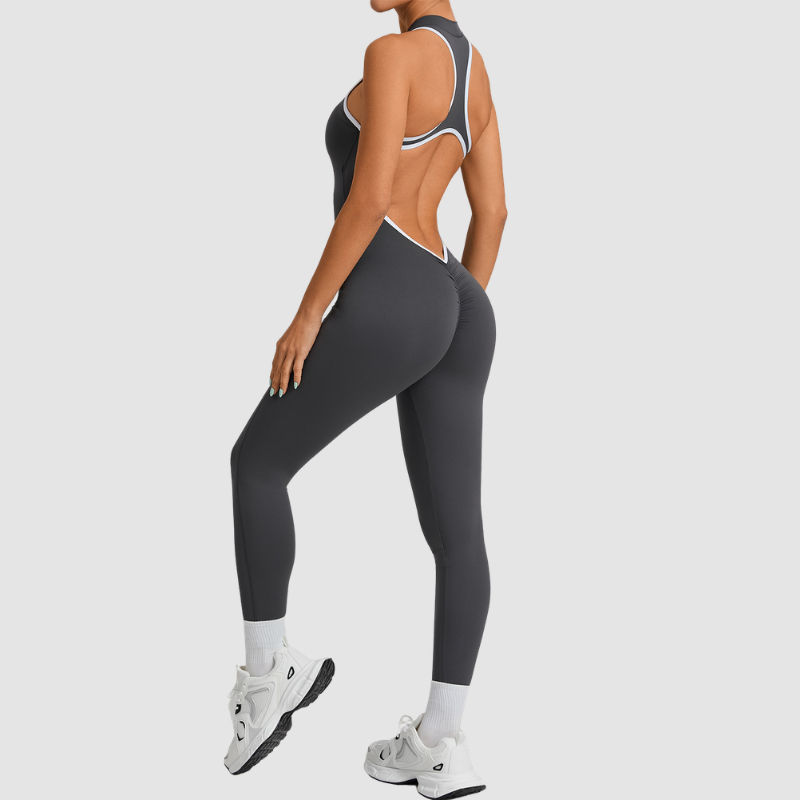 Wholesale color blocking splicing beautiful back | Wonderxfans bulk activewear