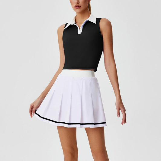 Wholesale polo tank top + high-waist | Wonderxfans bulk activewear