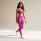 Wholesale Tummy Control High-Waist Sports Bra & Leggings  Yoga Set