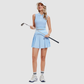 Wholesale Women's Sleeveless Tank Top & Pleated Tennis Skirt Set – 2-Piece Athletic Outfit YCF251890