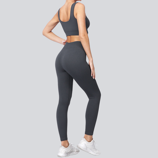 Wholesale Seamless yoga leggings and tank | Wonderxfans bulk activewear