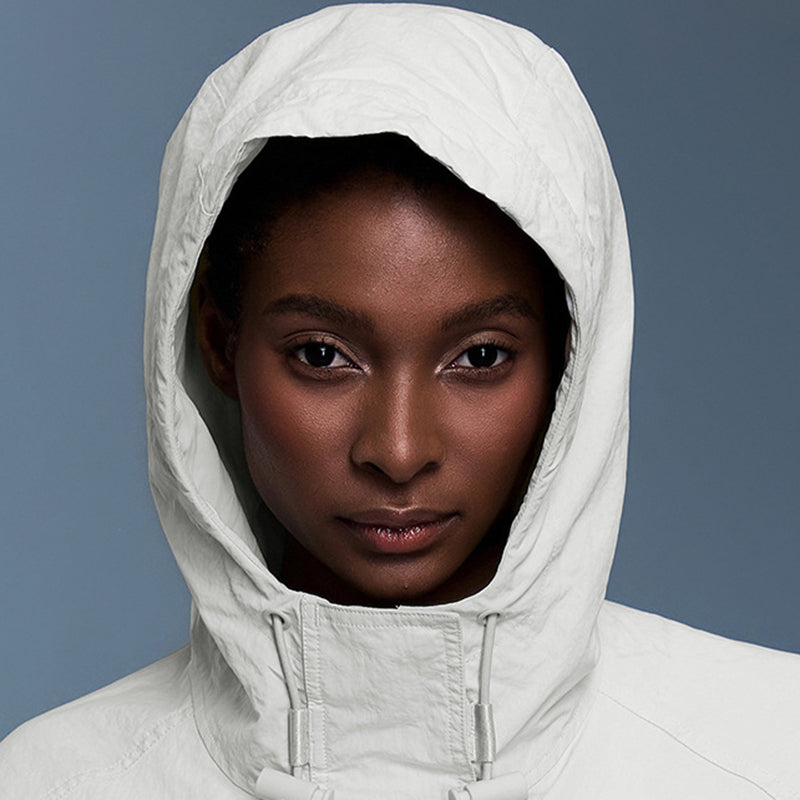 Durable Loose-Fit Cropped Windbreaker Jacket