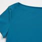 Wholesale Seam-Detail Cropped T-Shirt & High-Waist Leggings Set – Brushed Yoga 2-Piece