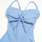 Wholesale Women's Brushed Yoga Jumpsuit – Cross Back Wide-Leg Athletic Bodysuit w/ Chest Pad