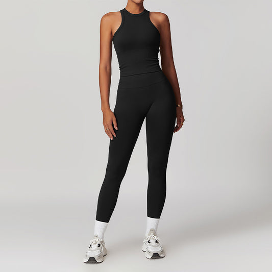 Wholesale Seamless Racerback Threaded Sports Tank | Wonderxfans bulk activewear