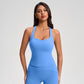 Wholesale solid color I-shaped back tank top