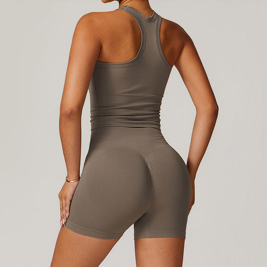 Wholesale Seamless Racerback Sports Tank Top | Wonderxfans bulk activewear