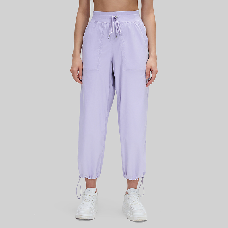 Wholesale quick drying loose fit sports pants