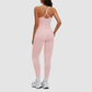 Wholesale yoga tank top with bra pads + leggings