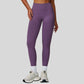Seamless V-shaped back waist quick-drying legginggs