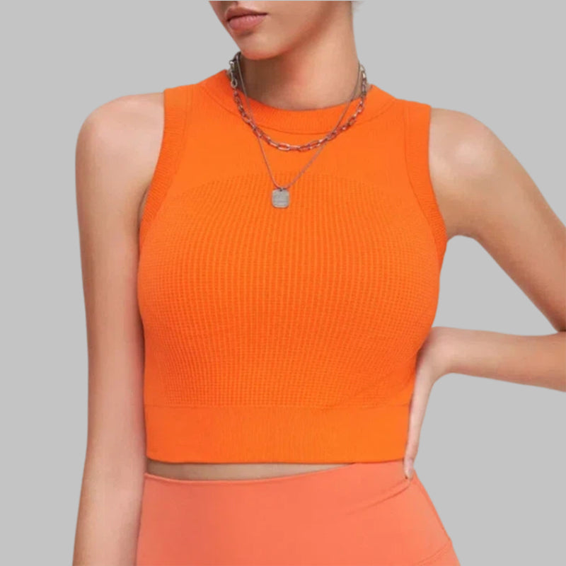 Seamless sports tank tops