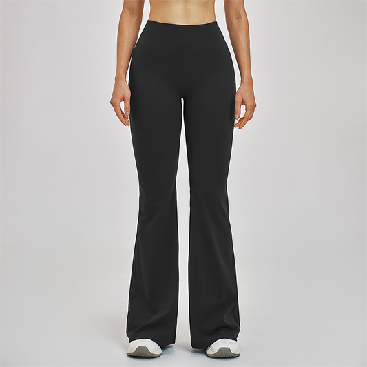Wholesale High Waist Flaming Wide Leg Yoga Pants