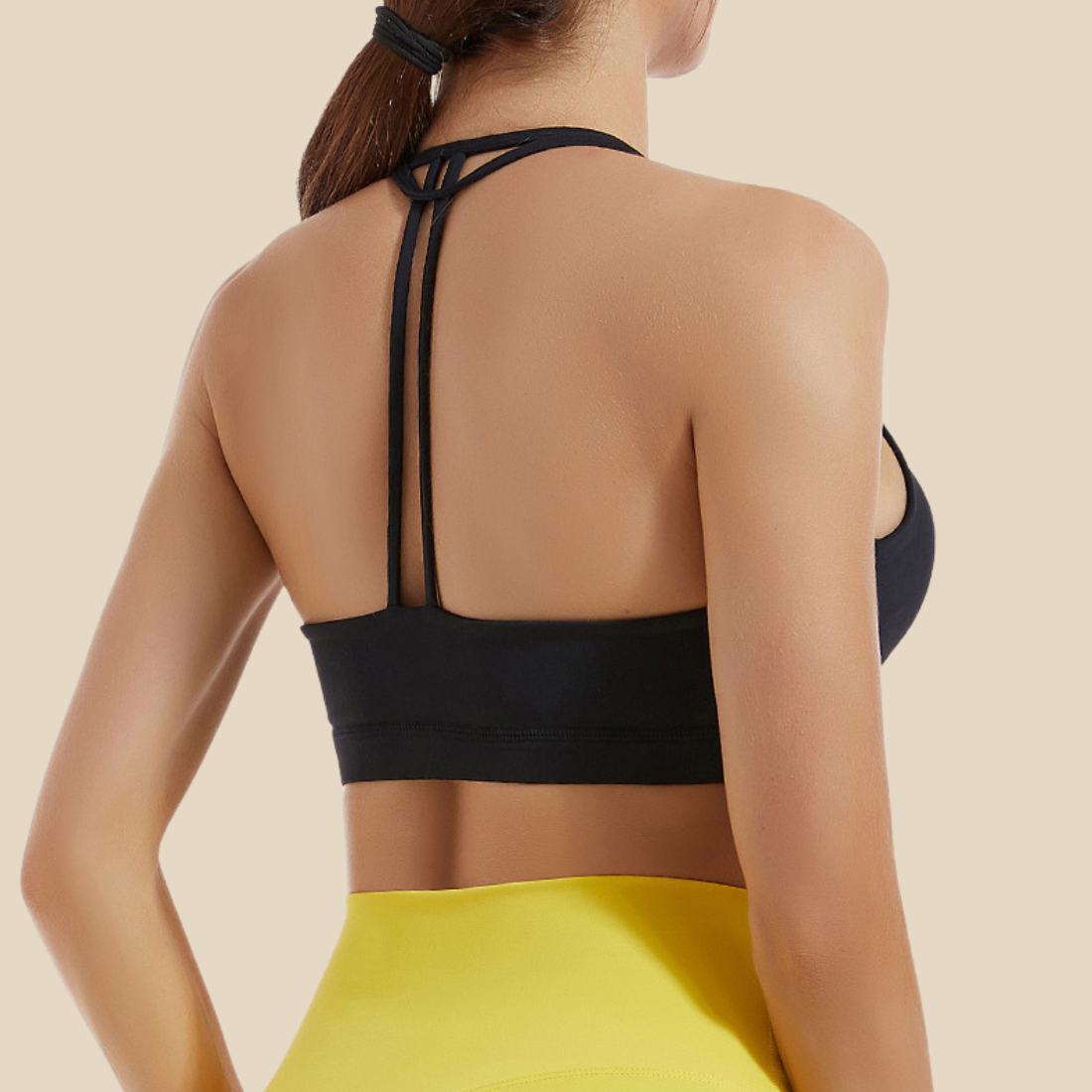 Wholesale Women's Activewear Seamless Wire-Free Padded Medium-Support Sports Bra