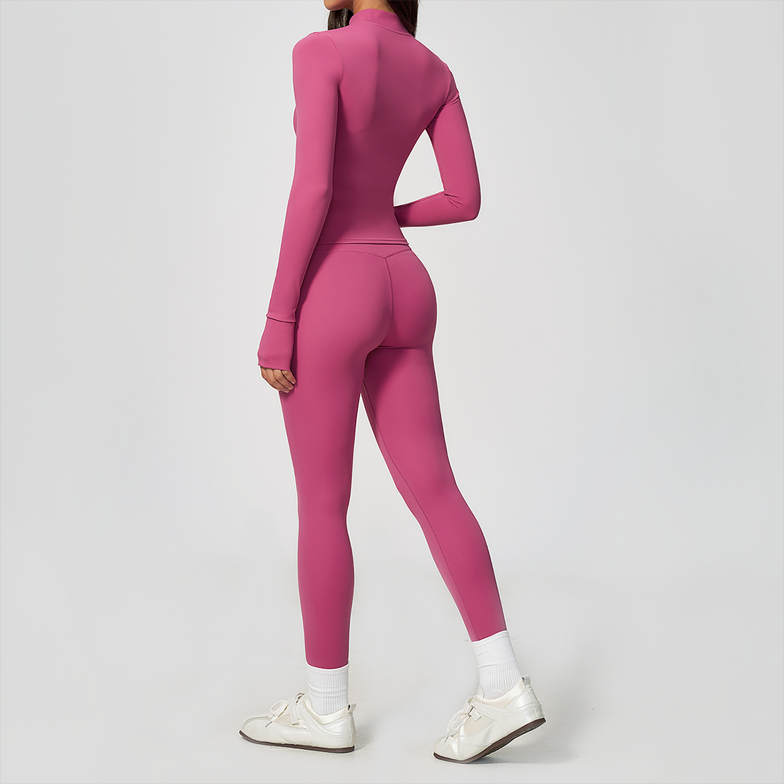 Wholesale 3-Piece Yoga Set – Cardigan & Bra & Leggings Fitness Outfit set