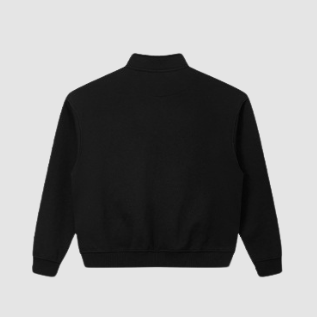 Wholesale Men’s Relaxed Half-Zip Polo Sweatshirt – Windproof Cotton Blend