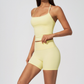 Wholesale 2-Piece Yoga Set – Camisole Vest & Shorts Fitness Outfit