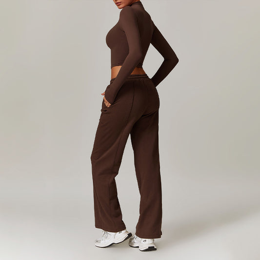 Wholesale Quick-Dry Long Sleeve Top + | Wonderxfans bulk activewear