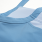 Wholesale fake two contrasting cross back top