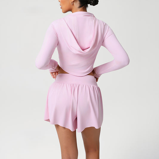 Wholesale hooded jacket + loose-fitting athletic | Wonderxfans bulk activewear