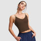 Wholesale Halter racerback yoga tank top | Wonderxfans bulk activewear